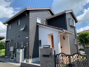 埼玉県加須市にて　M様邸外装リフォーム工事　