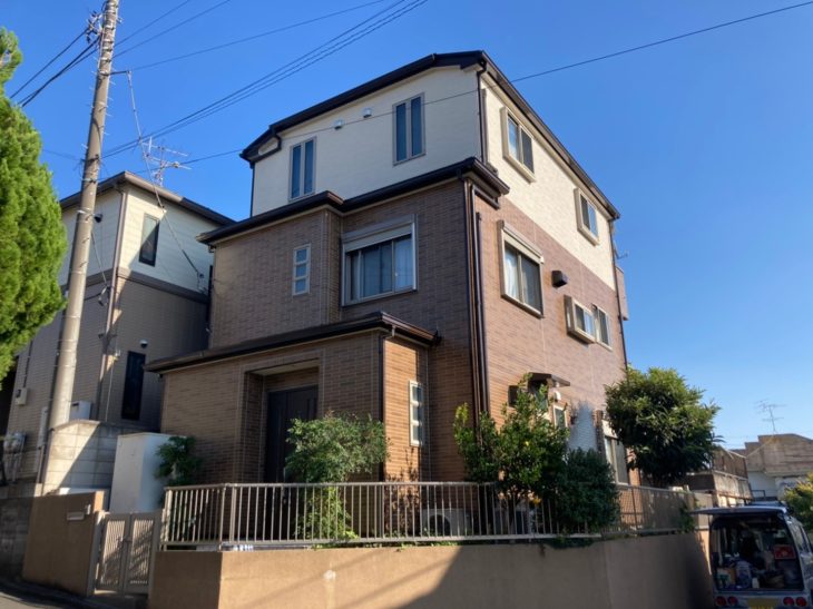   埼玉県さいたま市緑区　K様邸にて外装リフォーム工事
