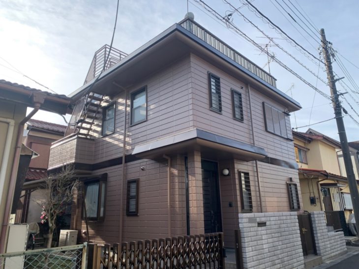   埼玉県春日部市　O様邸にて外装リフォーム工事