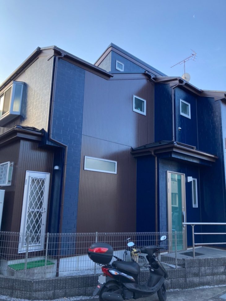   埼玉県上尾市　F様邸にて外装リフォーム工事