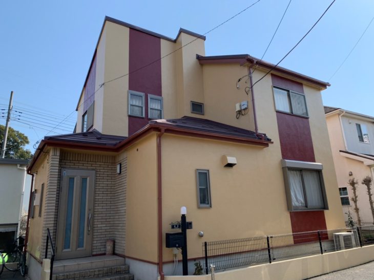   埼玉県上尾市　N様邸にて外装リフォーム工事