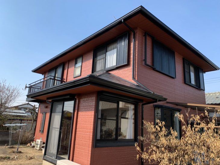   埼玉県久喜市　O様邸にて外装リフォーム工事