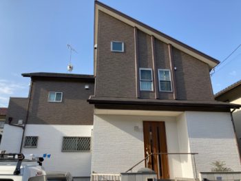埼玉県南埼玉郡宮代町　O様邸外装リフォーム工事