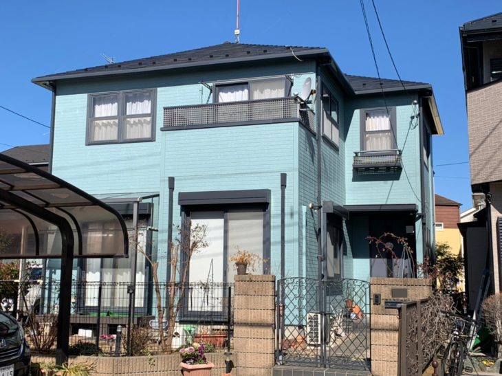   埼玉県久喜市　O様邸にて外装リフォーム工事