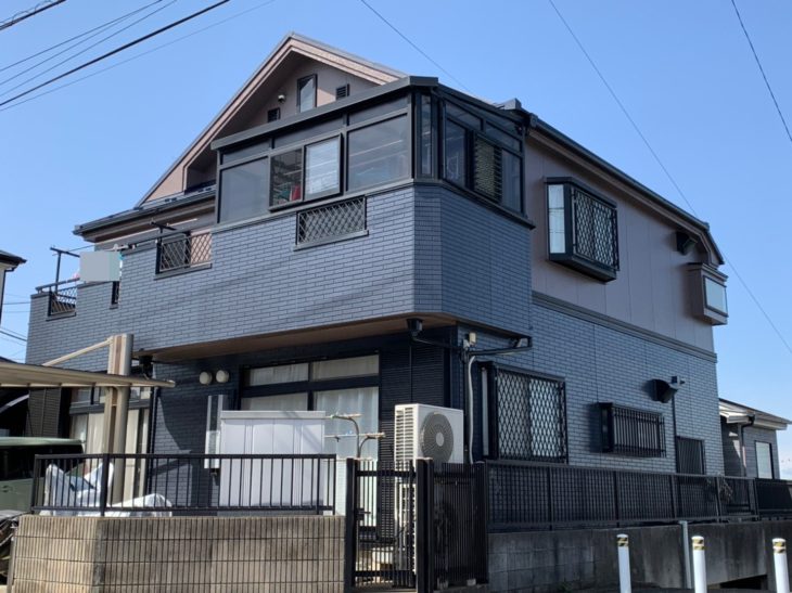   埼玉県さいたま市緑区　U様邸にて外装リフォーム工事