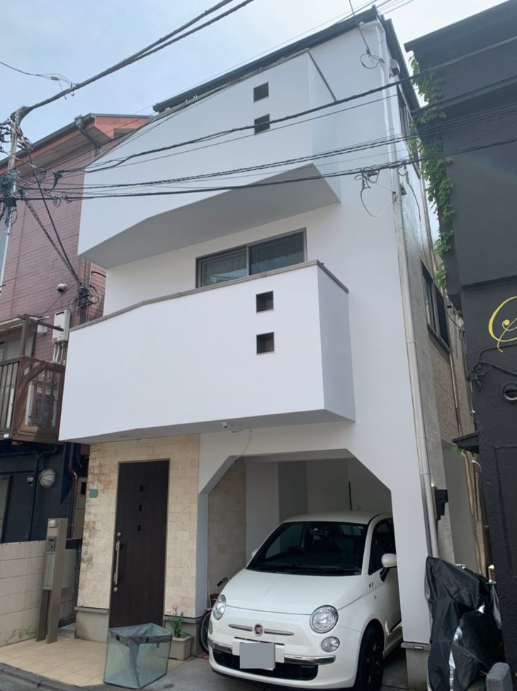   東京都豊島区　T様邸にて外装リフォーム工事