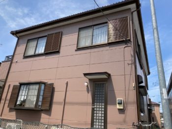 埼玉県北足立郡伊奈町　W様邸にて外装リフォーム工事