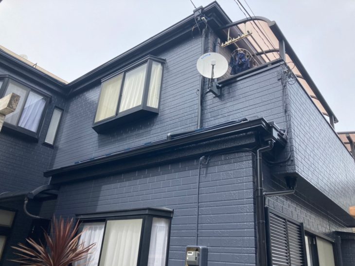   埼玉県春日部市　K様邸にて外装リフォーム工事