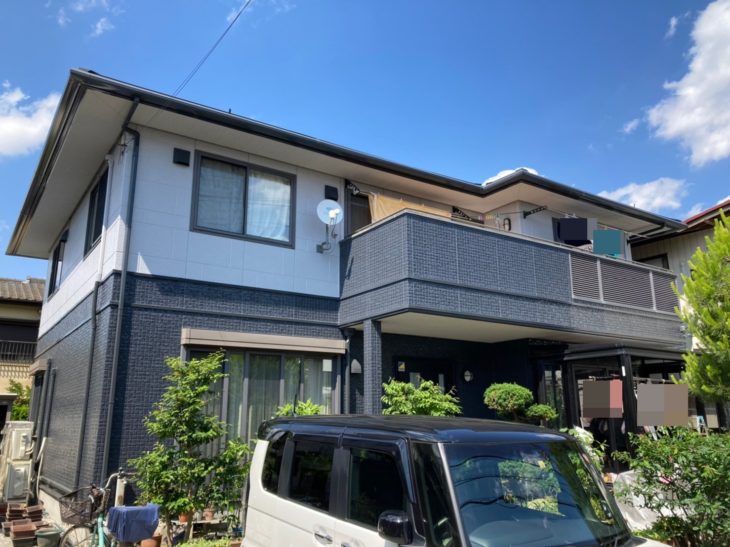   埼玉県さいたま市見沼区　N様邸にて外装リフォーム工事