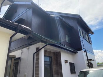 埼玉県鴻巣市　Y様邸にて外装リフォーム工事
