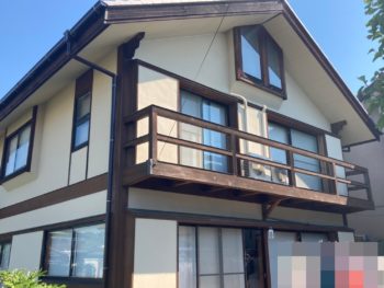 埼玉県久喜市　N様邸にて外装リフォーム工事
