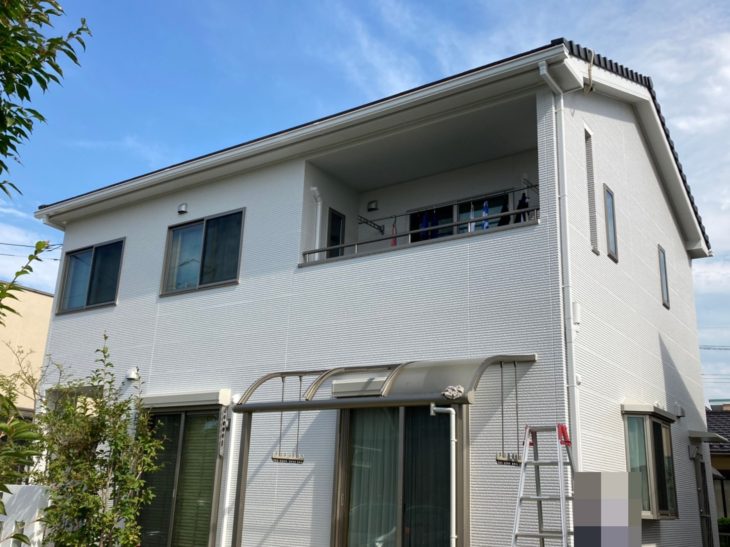   栃木県栃木市　K様邸にて外装リフォーム工事