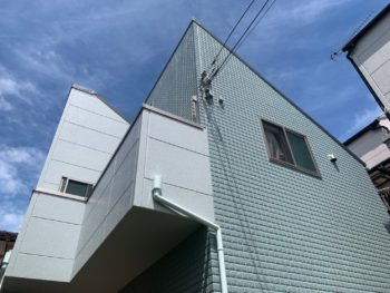 東京都杉並区　M様邸にて外装リフォーム工事