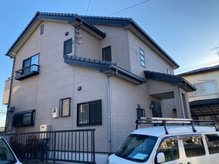   埼玉県北足立郡伊奈町　N様邸外装リフォーム工事