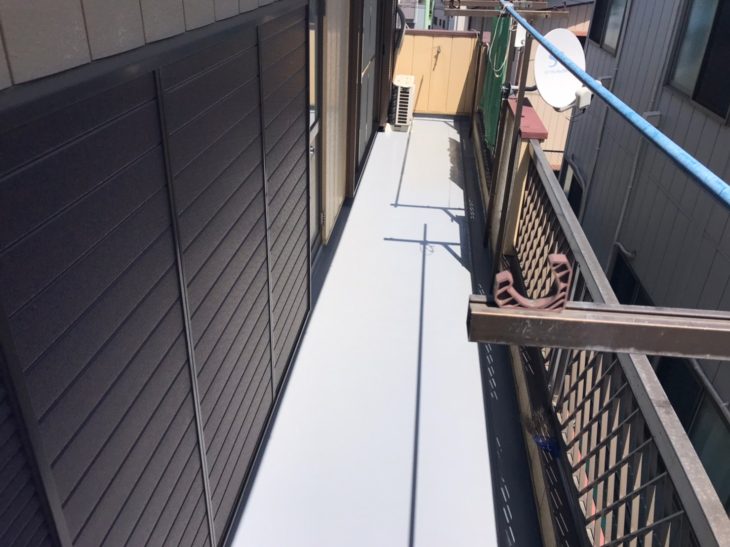   埼玉県さいたま市見沼区　H様邸ベランダ工事
