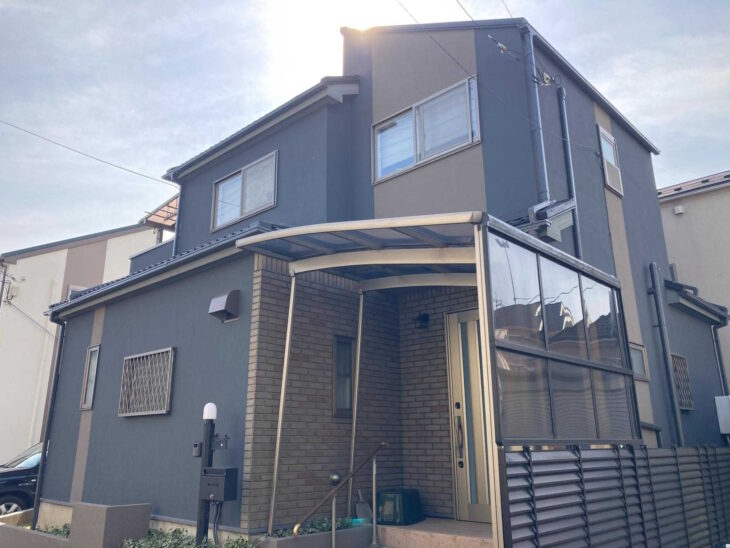   埼玉県上尾市　T様邸　外装リフォーム工事