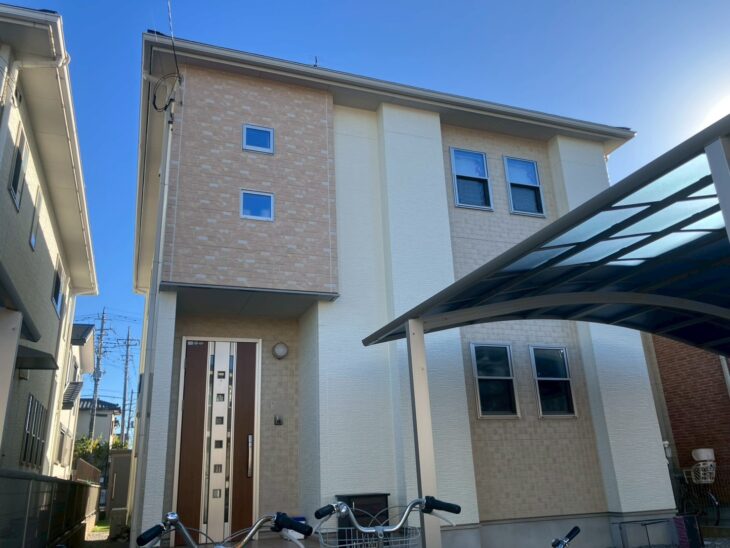   埼玉県桶川市F様邸外装リフォーム工事